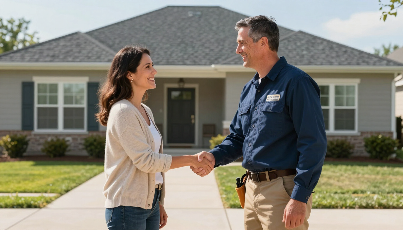 Local contractor and homeowner