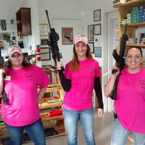 girls in legacy firearms