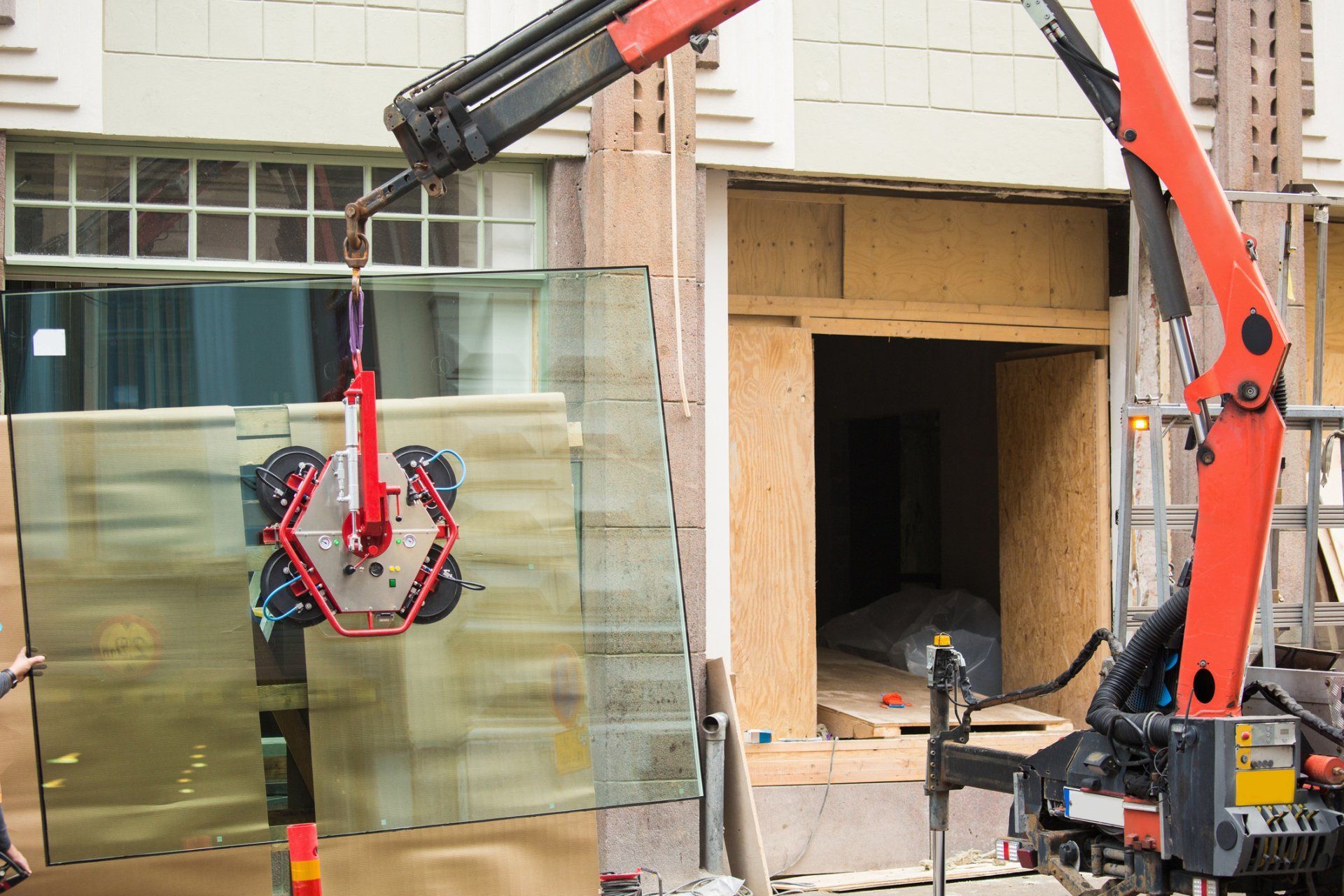 Front Store Glass Installation — Pulaski, MO — St. Robert Glass Company, INC.