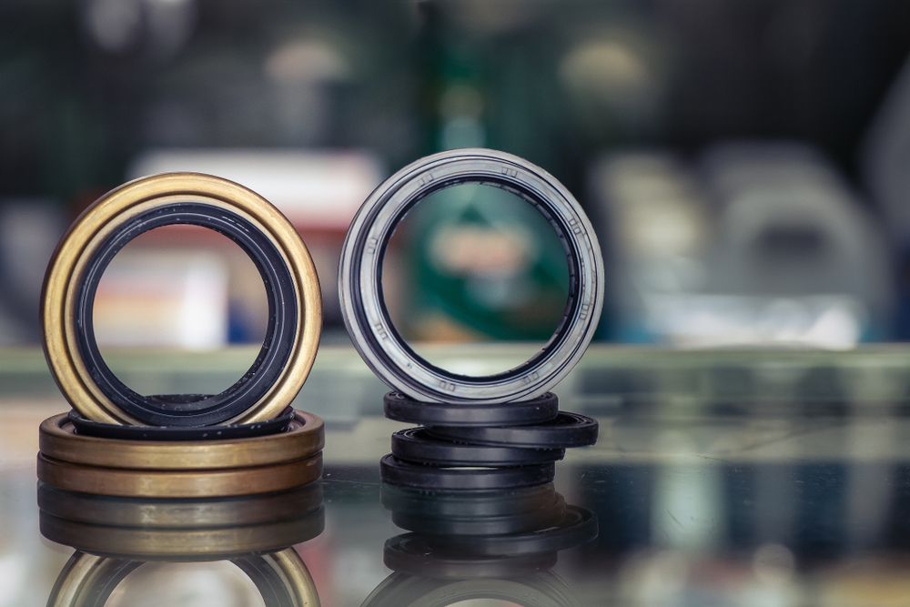 Two Stacks Of Rubber And Metal Oil Seals — Eastcoast Bearings & Hydraulics in South Grafton, NSW