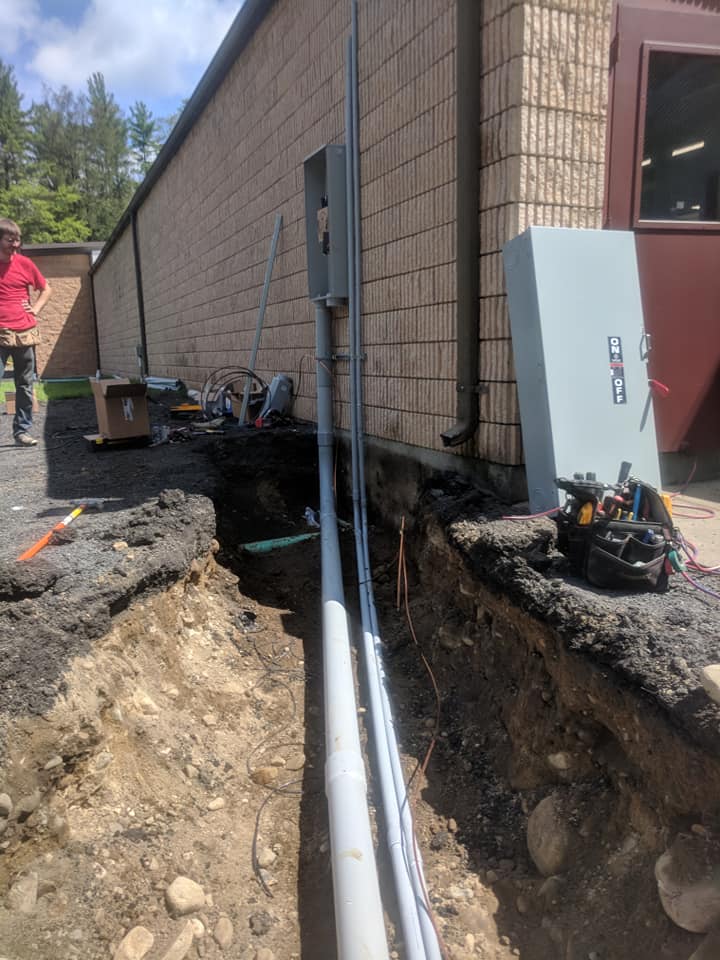 electrical service installation