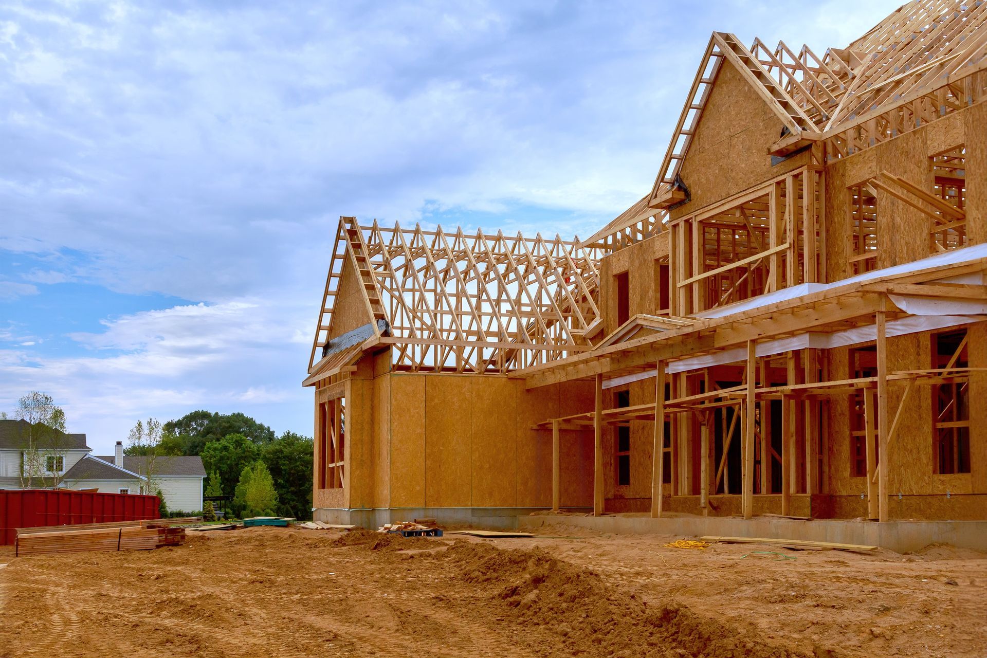 House Under Construction