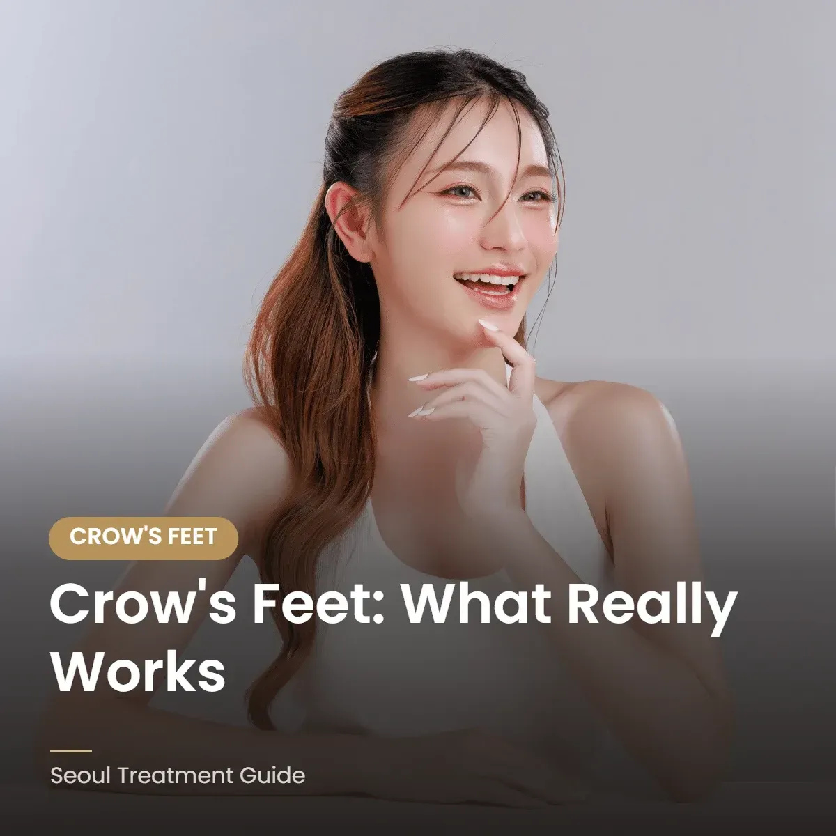 Crow's feet treatment options
