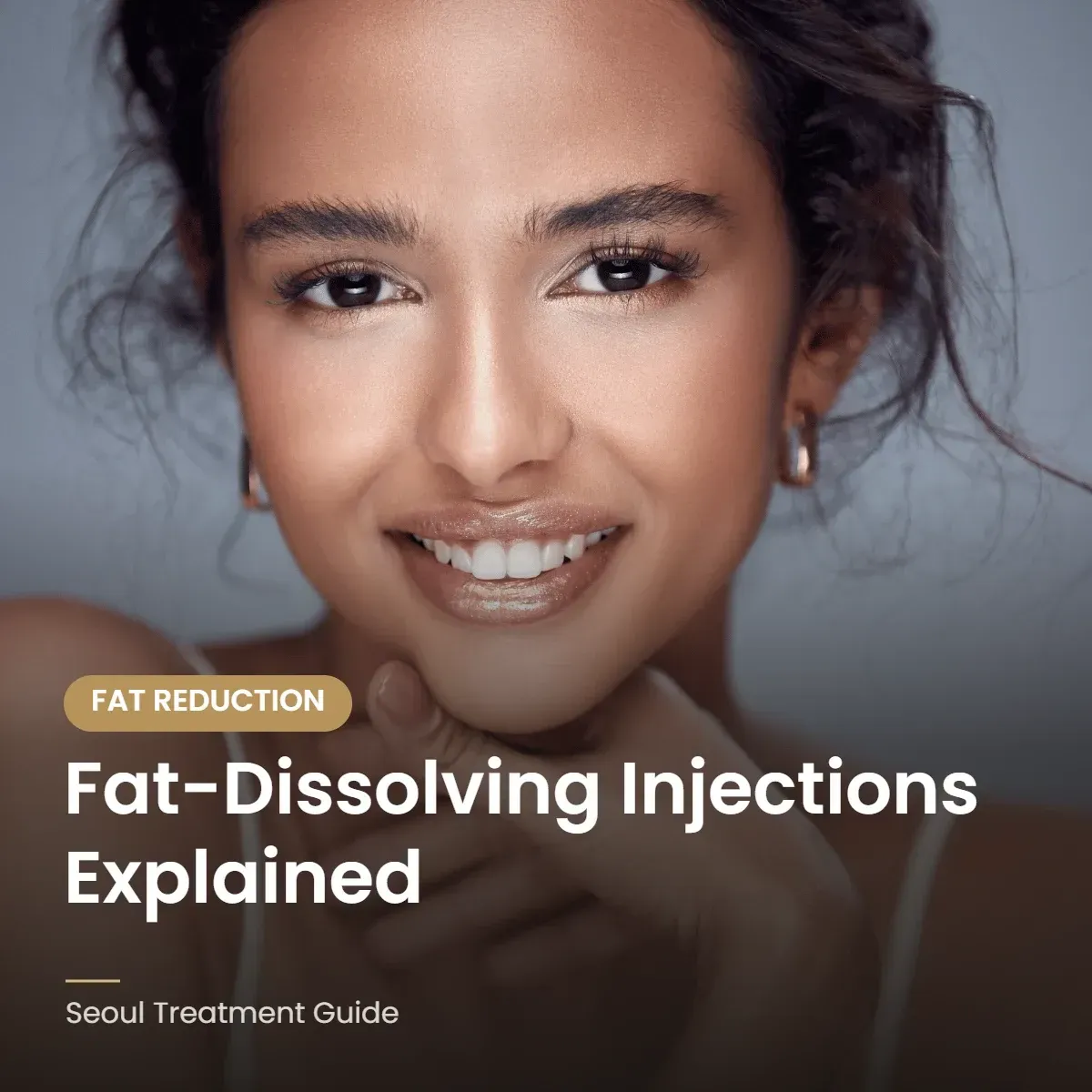 Fat-dissolving injections for face slimming