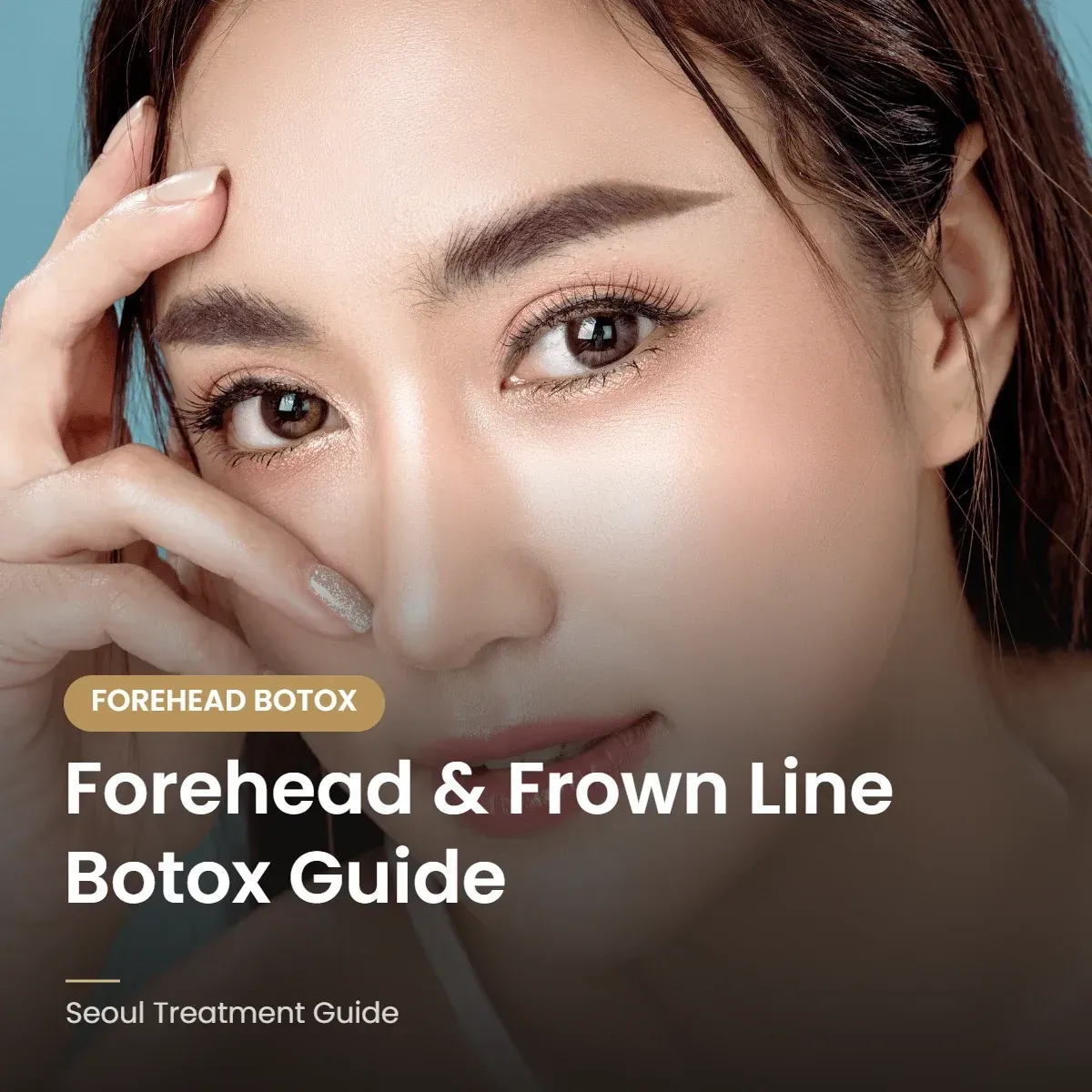 Forehead and frown line Botox guide