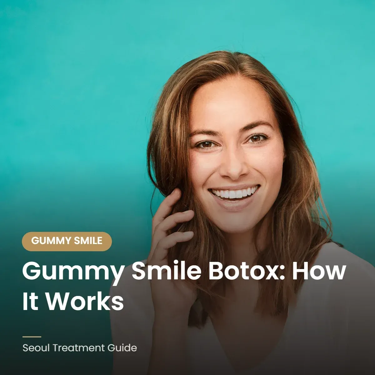 Gummy smile Botox treatment