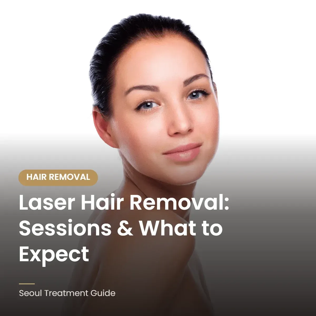 Laser hair removal sessions and results