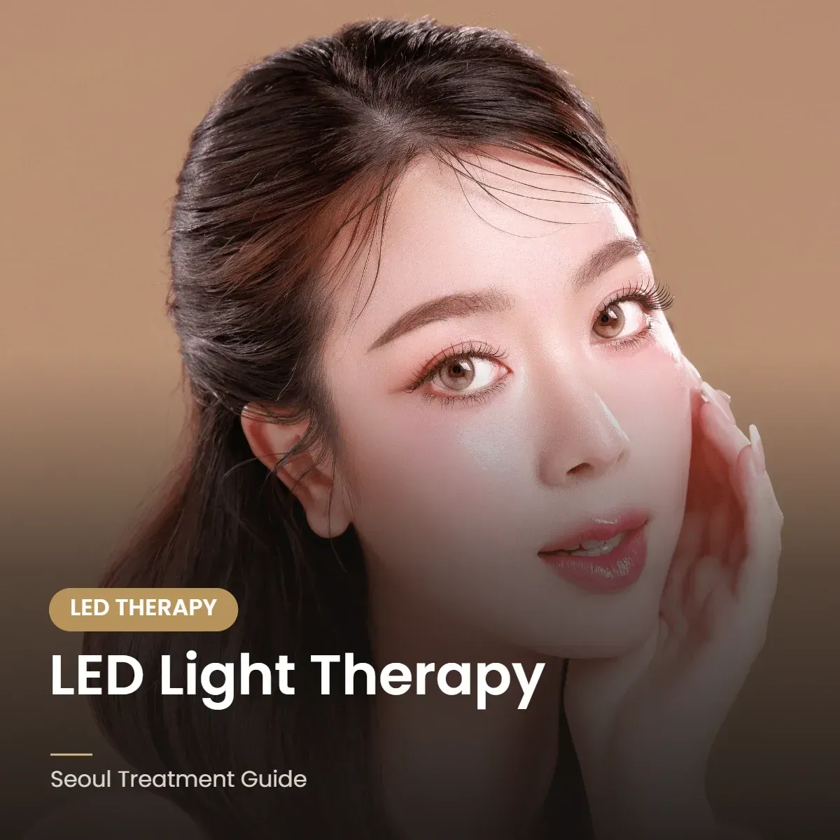 LED light therapy for skin