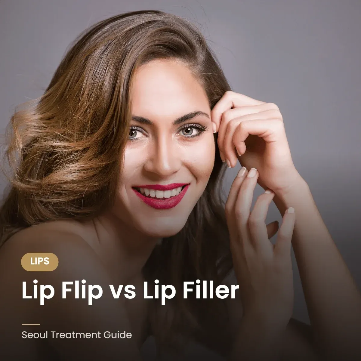 Lip flip compared with lip filler