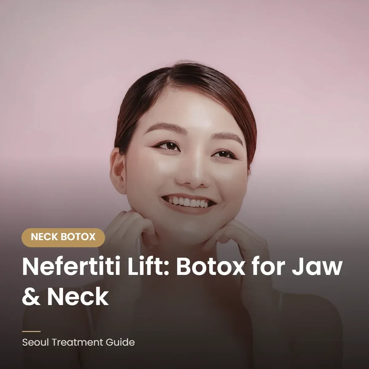 Nefertiti lift Botox for jawline and neck