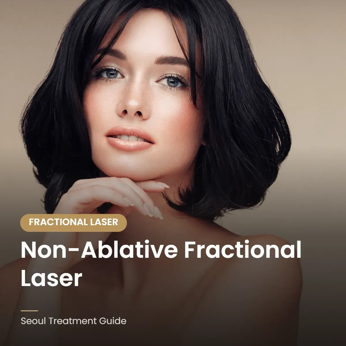 Non-ablative fractional laser treatment