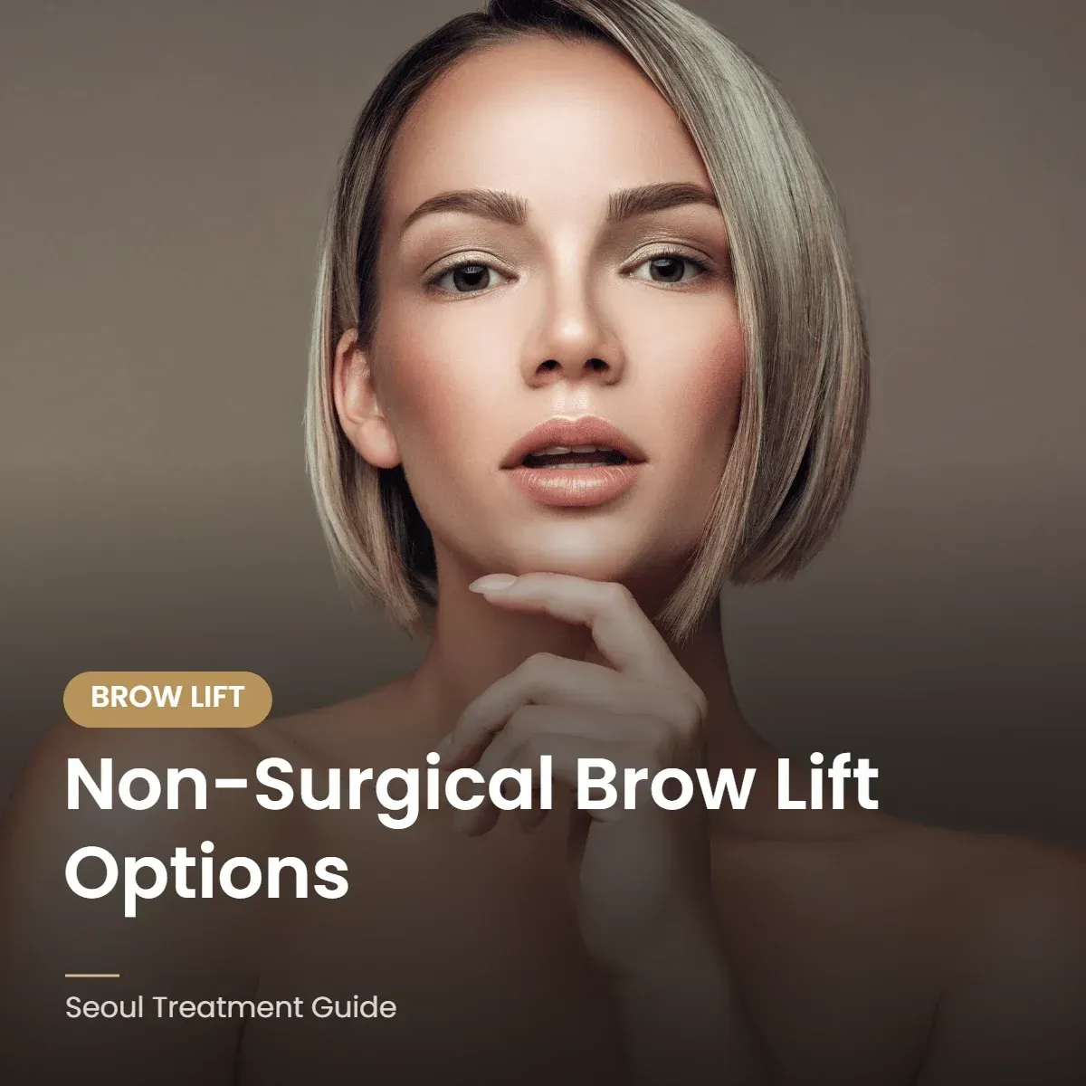 Non-surgical brow lift options