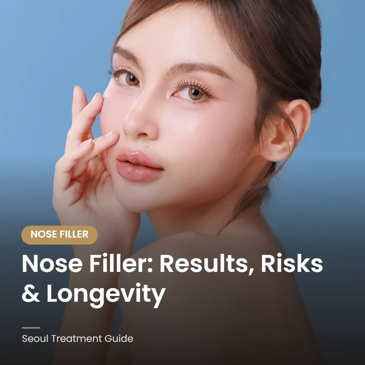 Nose filler non-surgical rhinoplasty