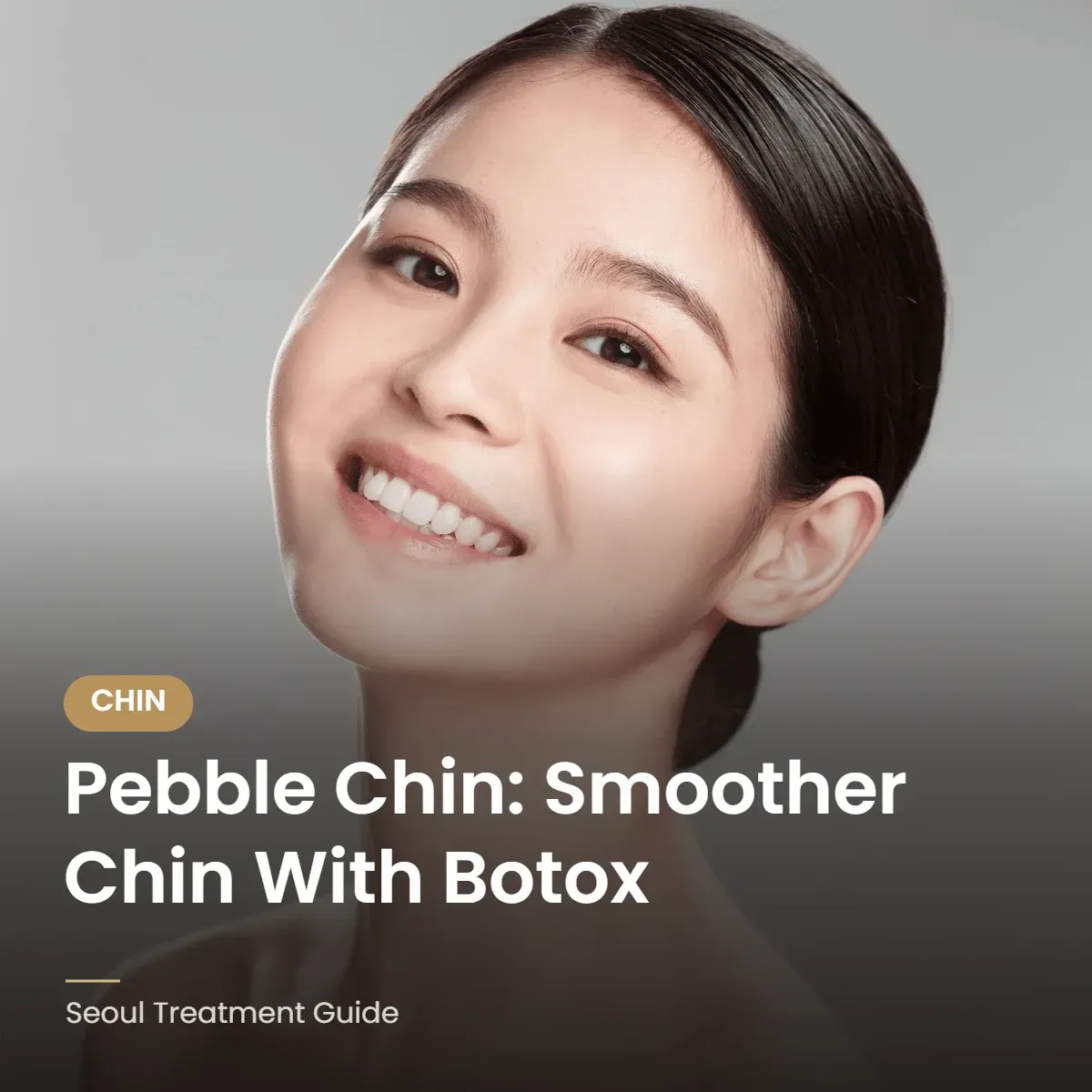 Botox for pebble chin