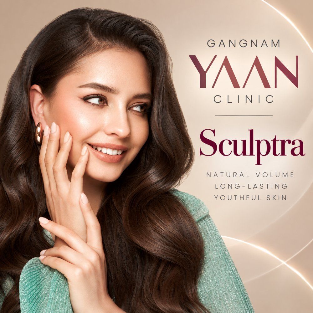 Sculptra collagen stimulator at Gangnam Yaan Clinic, Seoul