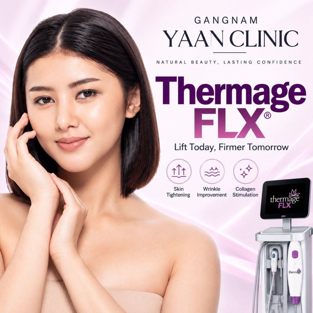 Thermage FLX skin tightening at Gangnam Yaan Clinic, Seoul