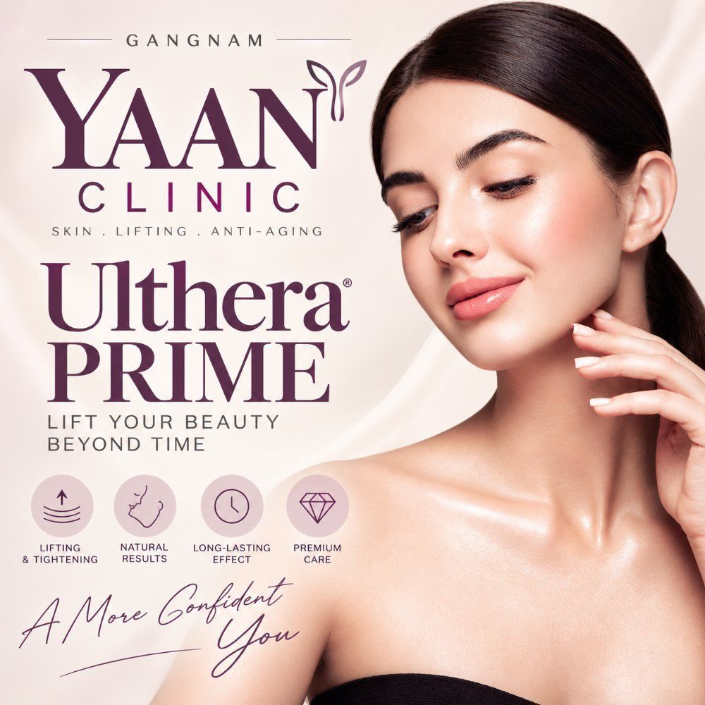 Ultherapy lifting at Gangnam Yaan Clinic, Seoul
