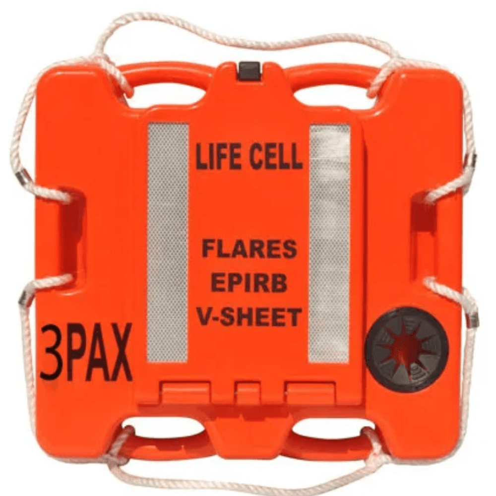 A life cell that says 3pax on it LIFECELL products