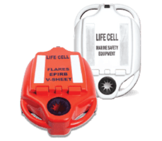 A red life cell is next to a white life cell LIFECELL products