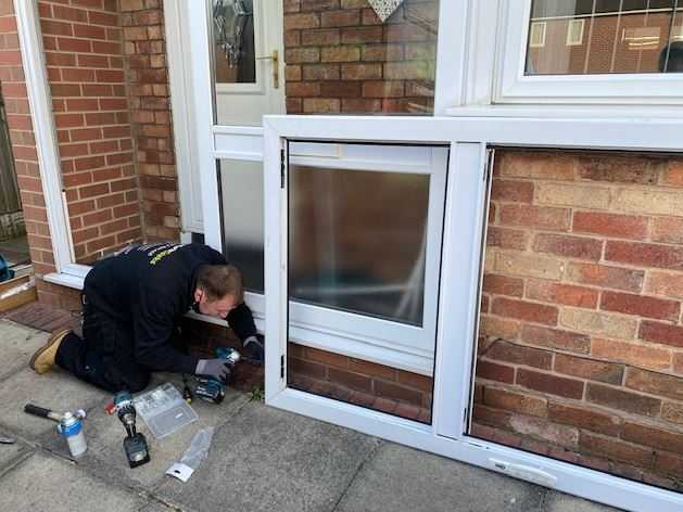 patio door fix