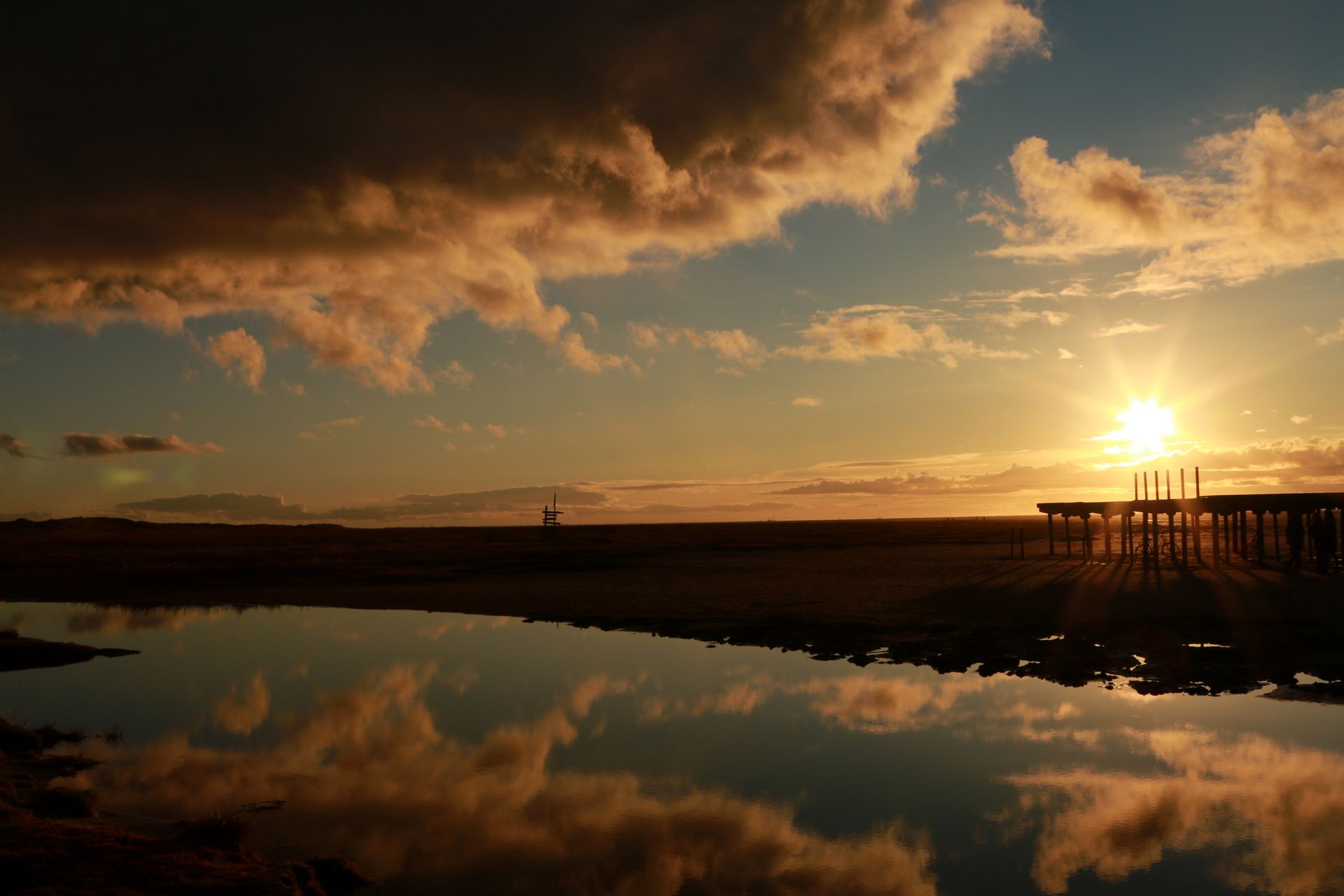prachtige zonsondergangen