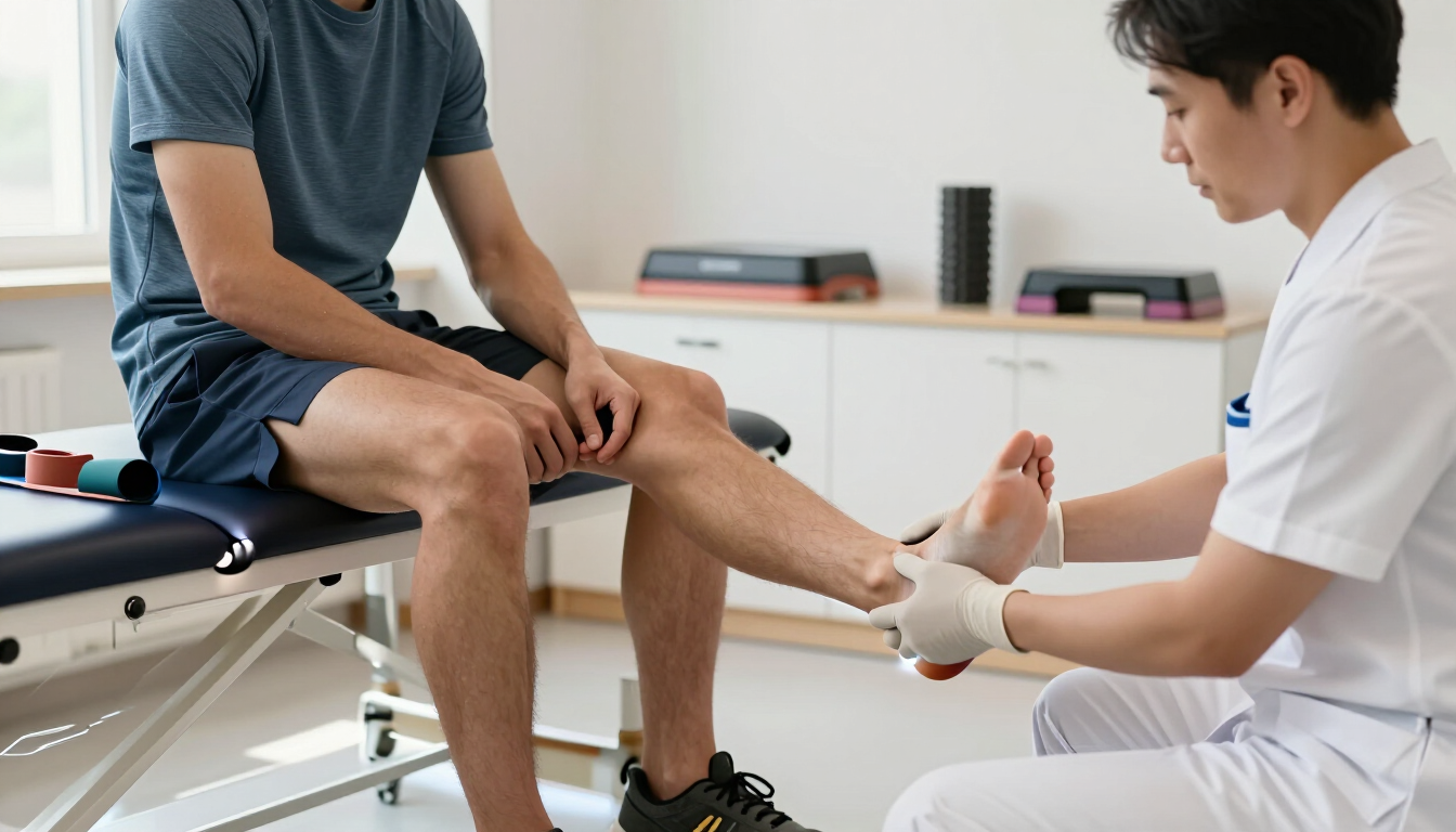 Sports medicine in podiatry evaluation for foot and ankle recovery