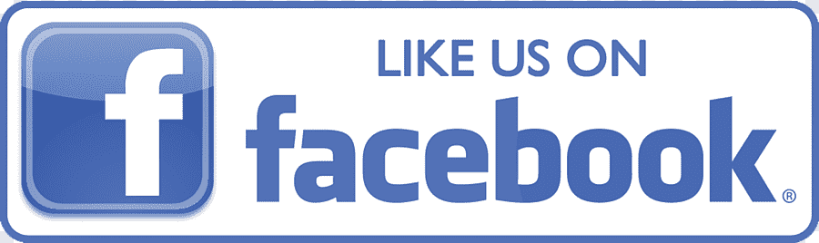 A facebook logo that says like us on facebook
