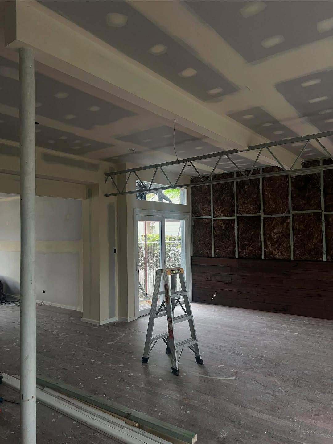 Plastering work completed in a residential interior with smooth gyprock walls and a clean professional finish - Norah Head NSW