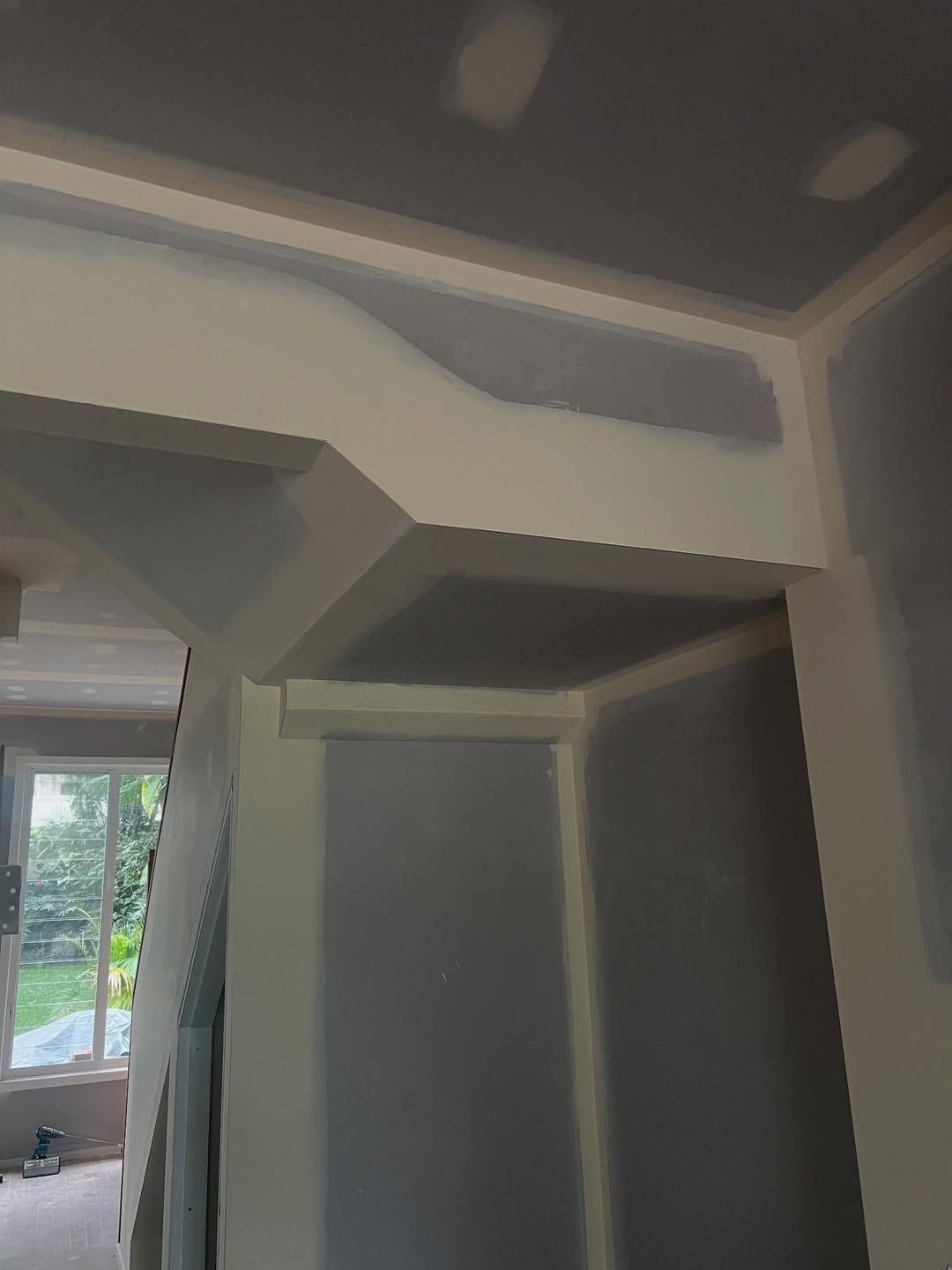 Plastering work completed in a residential interior with smooth gyprock walls and a clean professional finish - Norah Head NSW