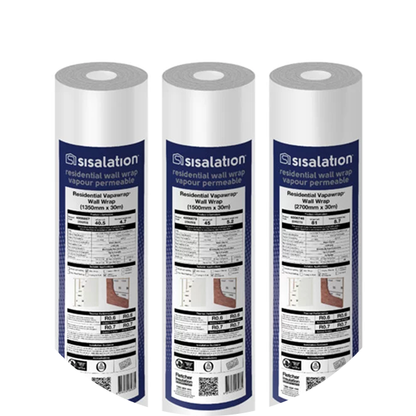Several Rolls Of VapaWrap Product— Austral Insulation In Toormina, NSW
