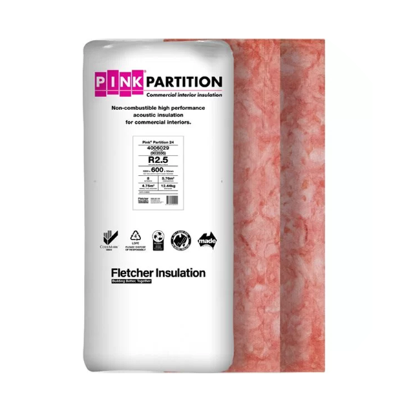 Pink Partition Insulation Foam Product — Austral Insulation In Toormina, NSW