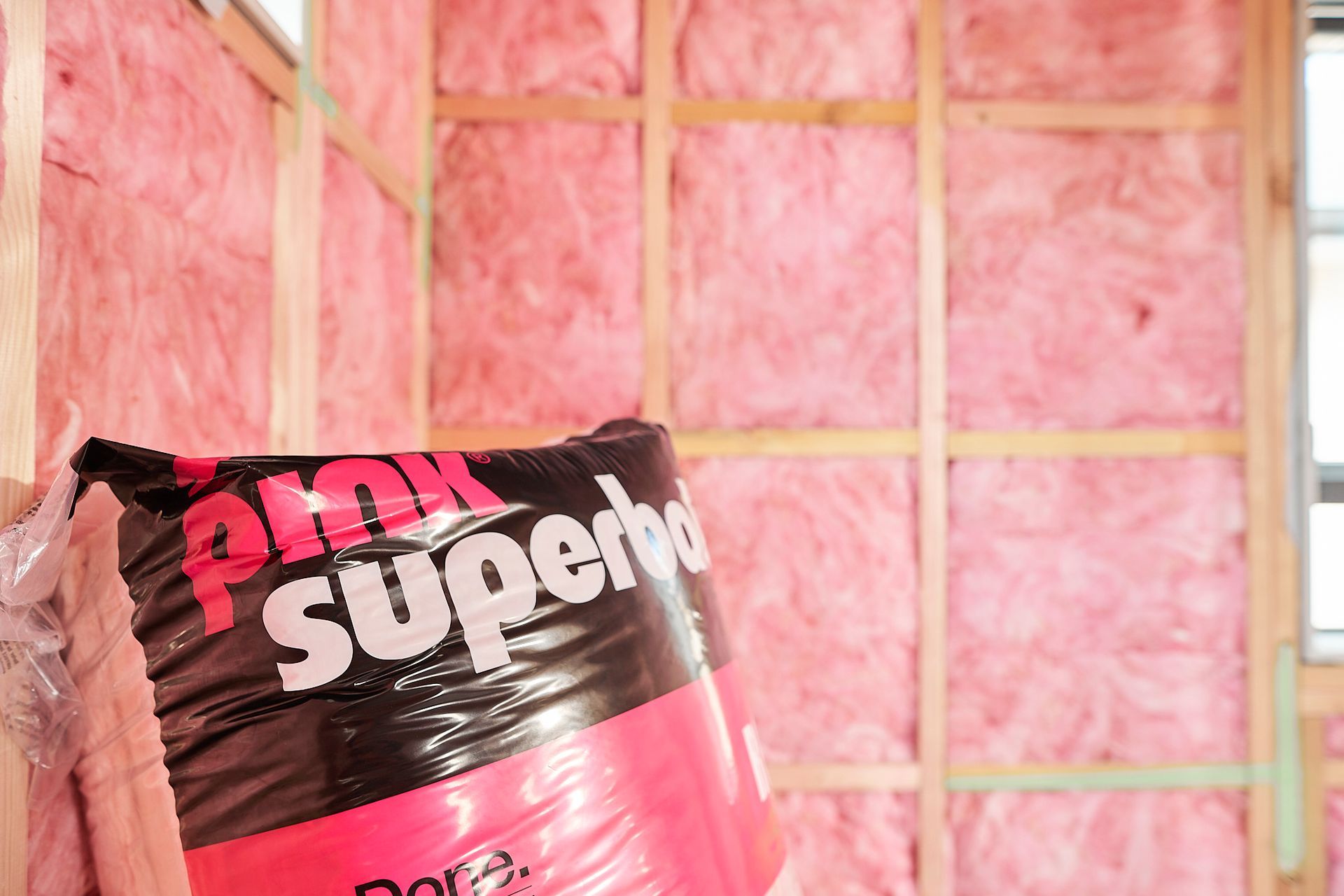 A Bag Of Pink Batts Insulation — Austral Insulation In Toormina, NSW