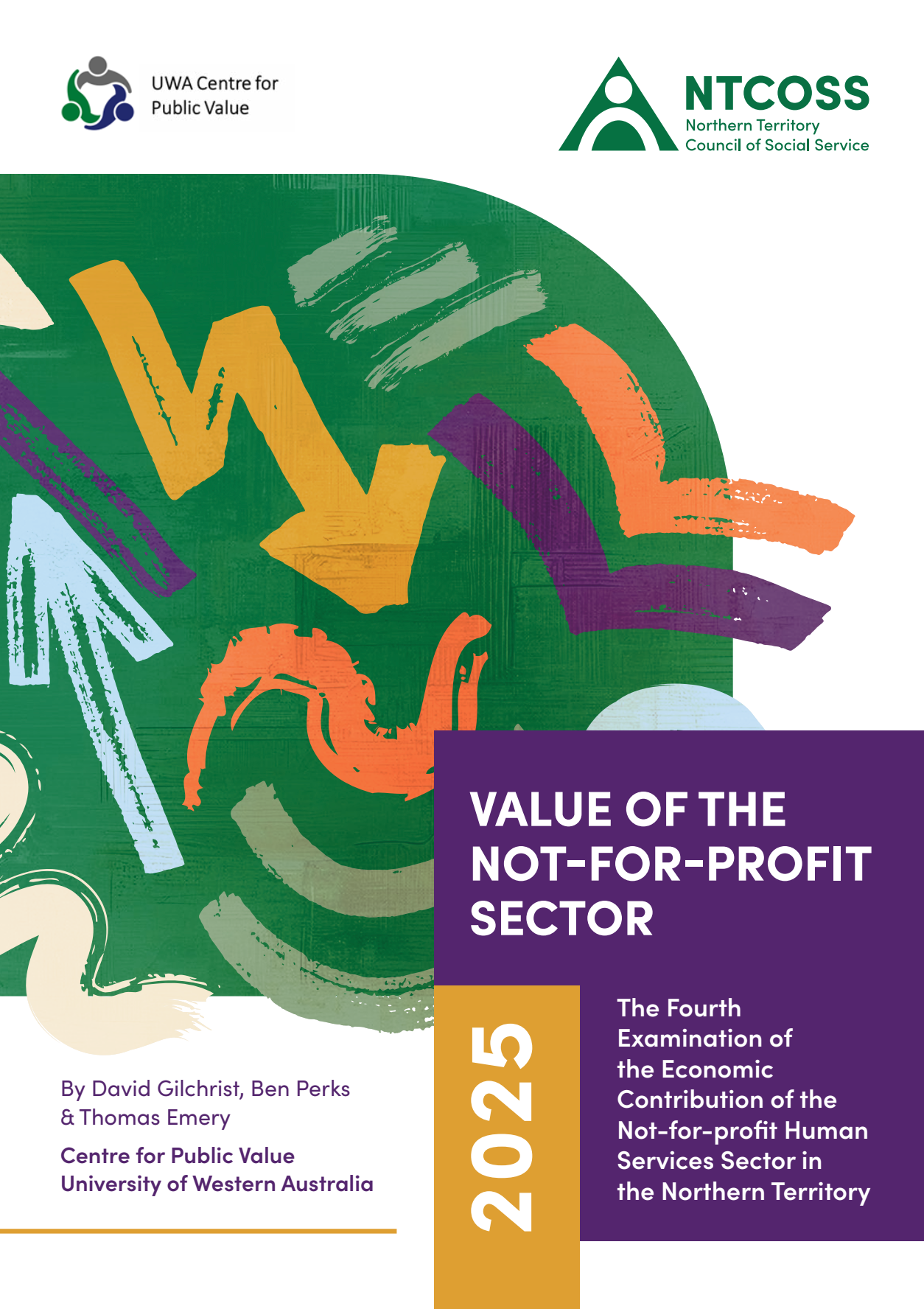 Report cover titled
