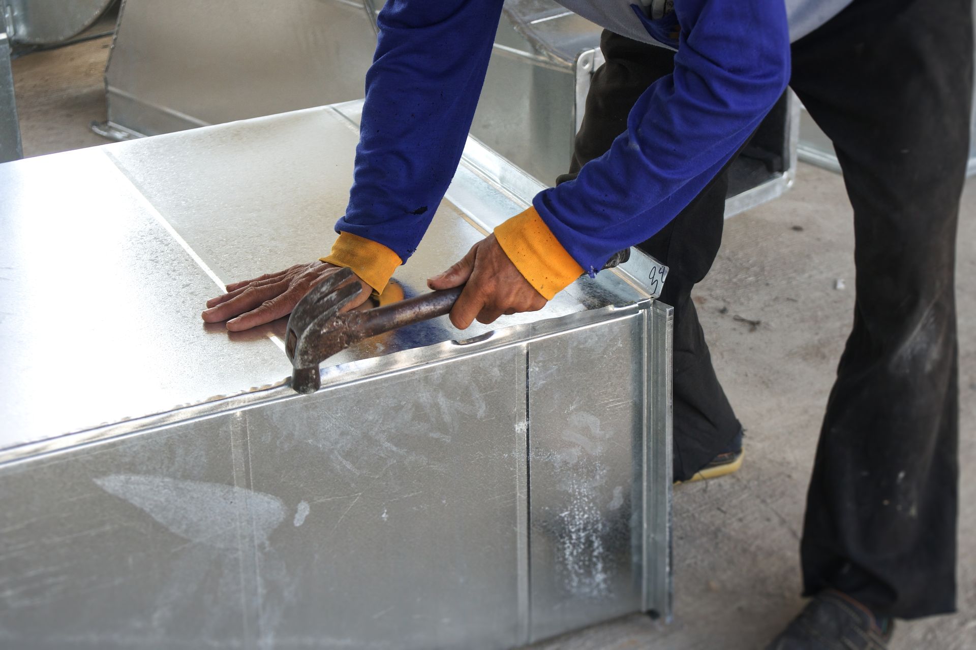 Custom HVAC Sheet Metal Fabrication Services Stockton