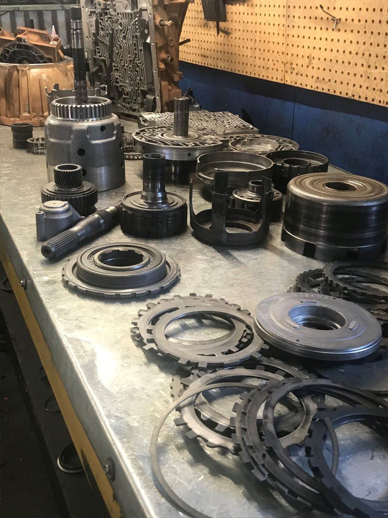 Car Gears Cleaning