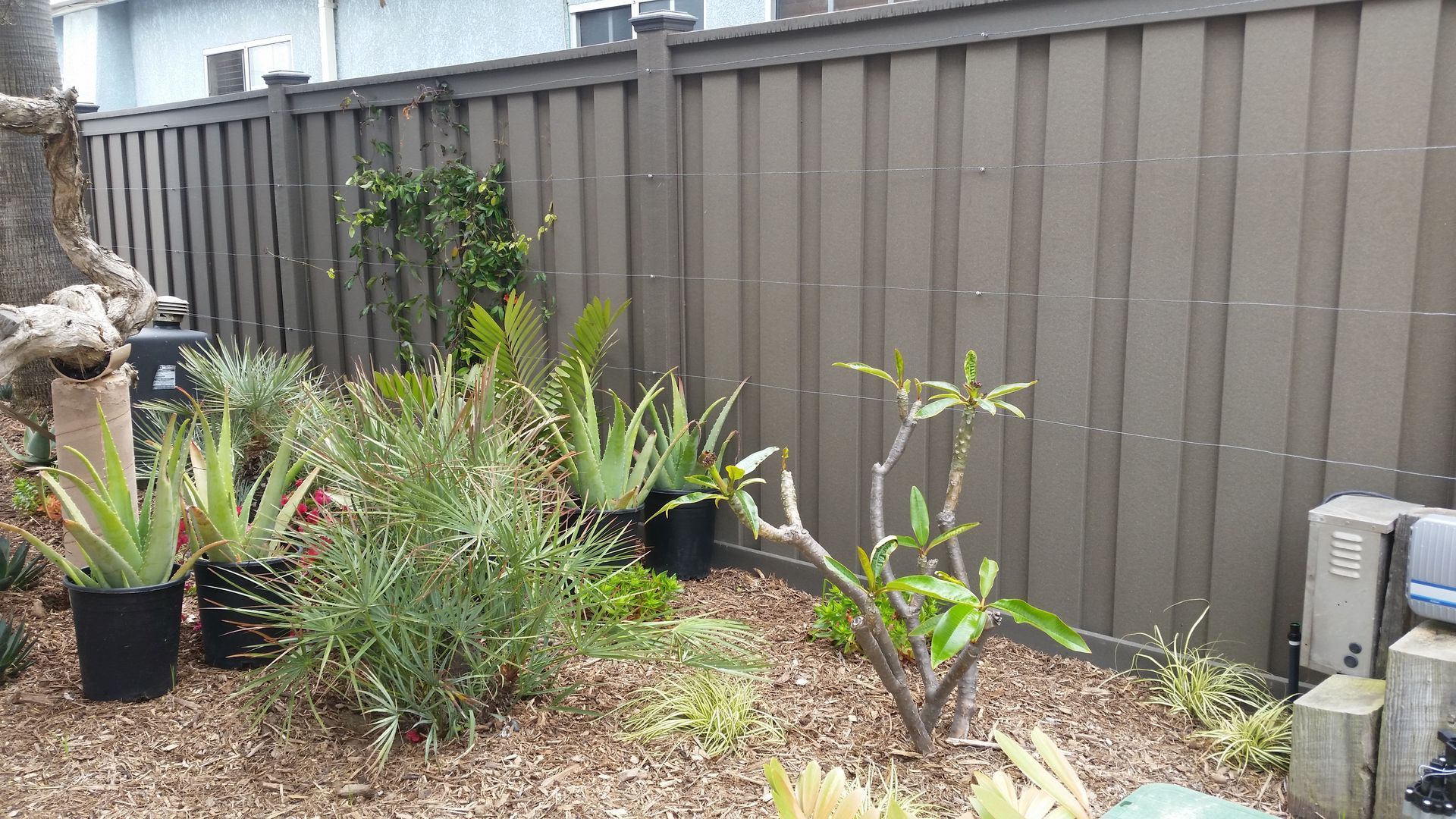Trex composite fencing
