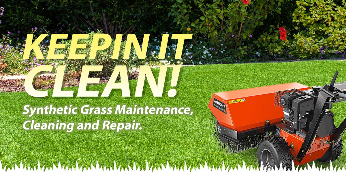 Artificial turf maintenance