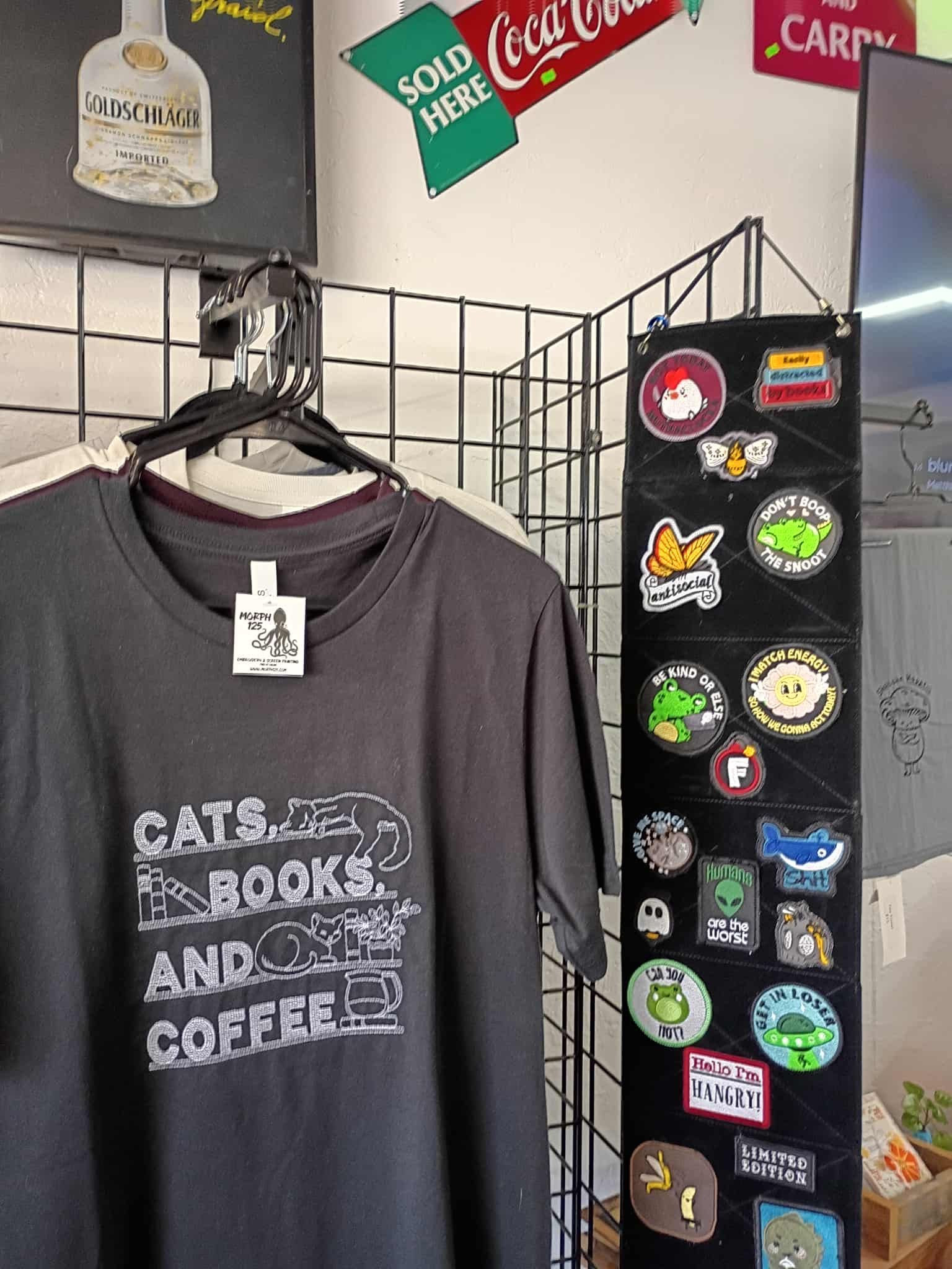 Gray t-shirt with