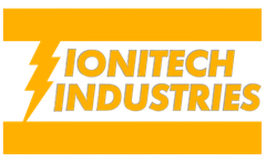 Ionitech Industries Ionitech Industries logo in orange and yellow with a lightning bolt design