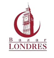 Logotipo: Big Ben delineado en rojo, dentro de una media luna roja, con el texto 