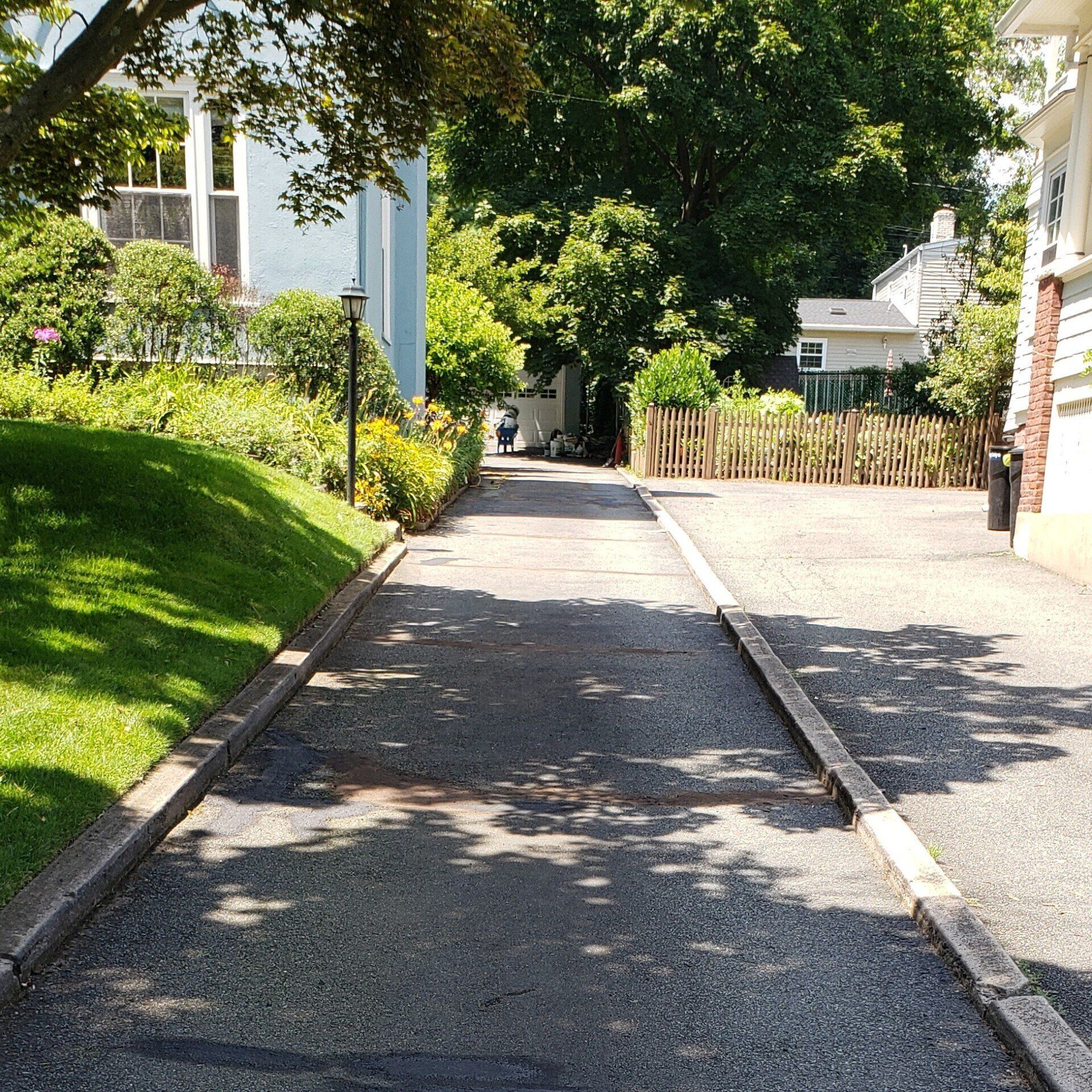 Driveway prior to sealcoating.