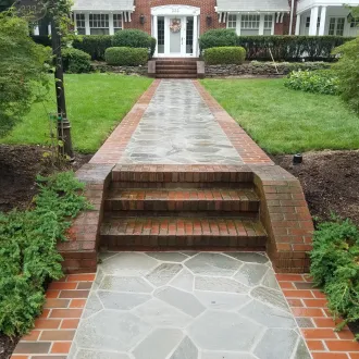 Stonework by Micciche Construction, Bloomfield, NJ.