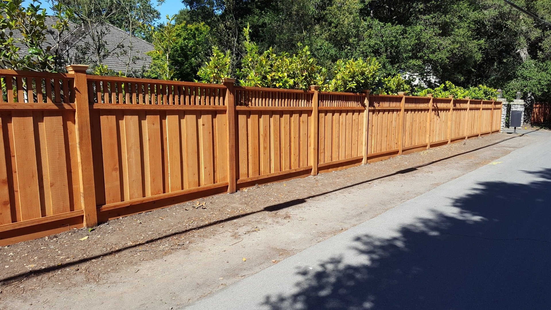 Redwood Cedar Fencing Residential All Fence Company
