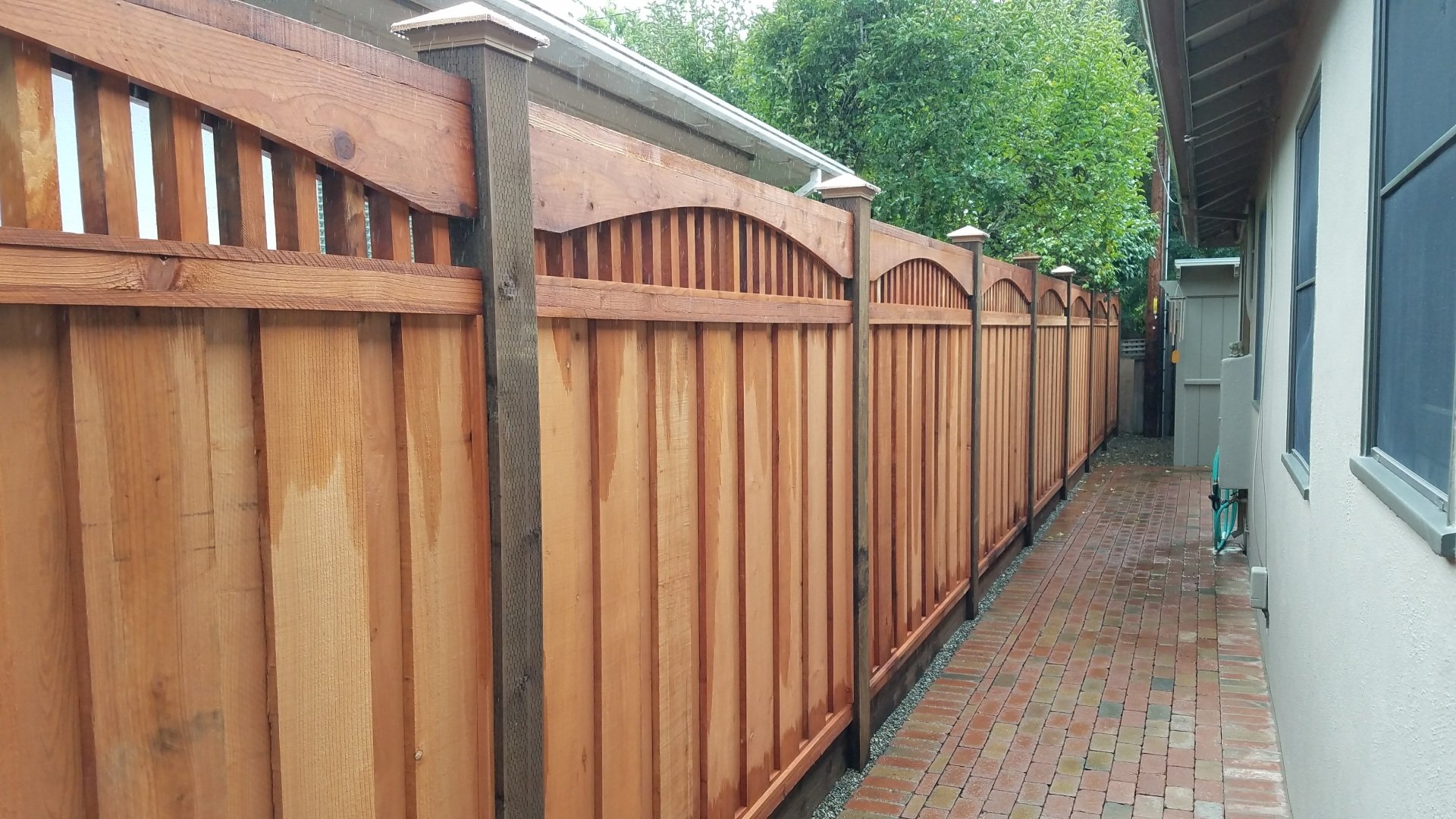 Redwood Cedar Fencing Residential All Fence Company