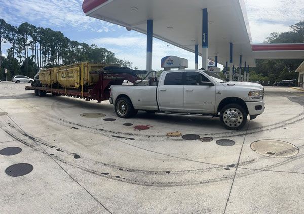 nixon dumpster truck