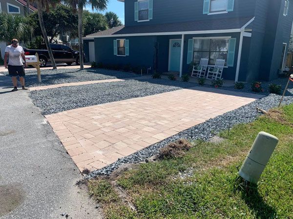 nixon outdoor services driveway paving