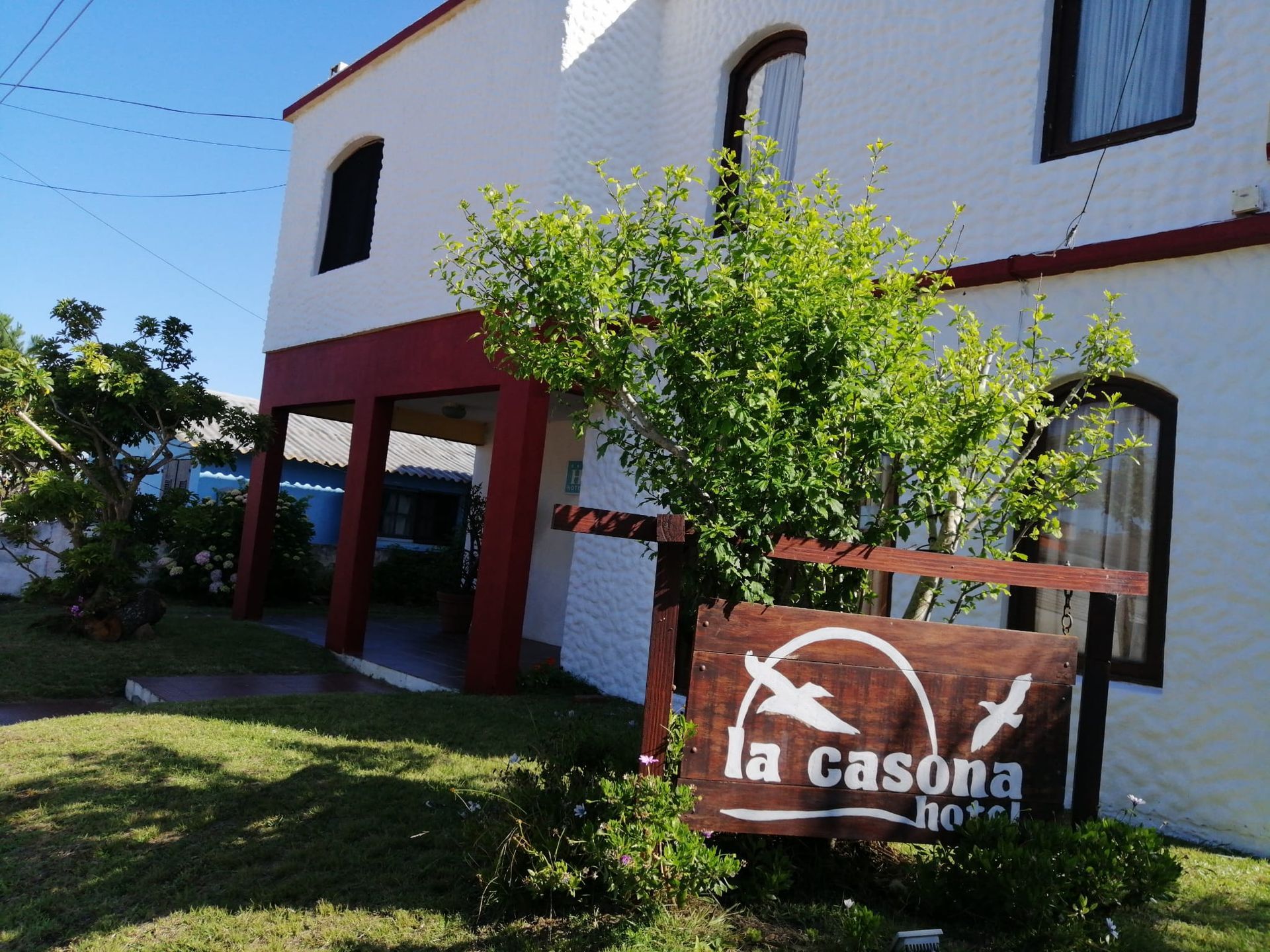Letrero del hotel 