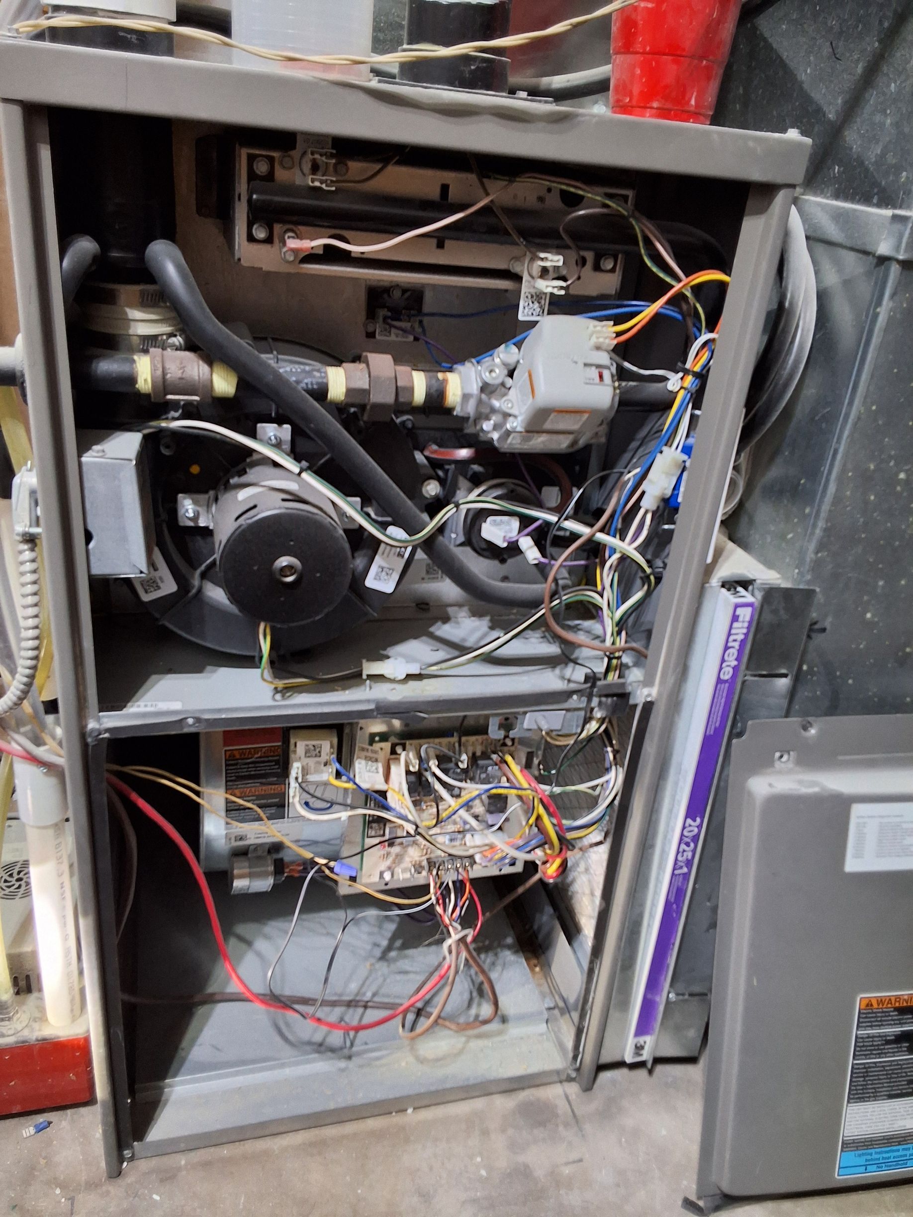 Expert Furnace Repairs In Okotoks - Internal furnace wiring