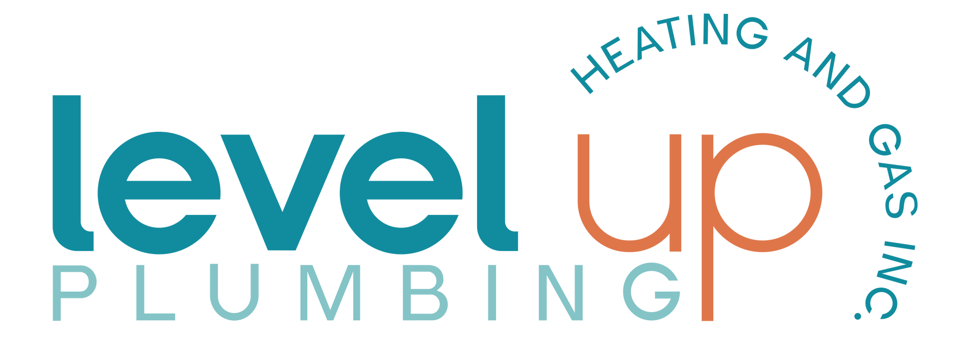 Level Up Plumbing Logo