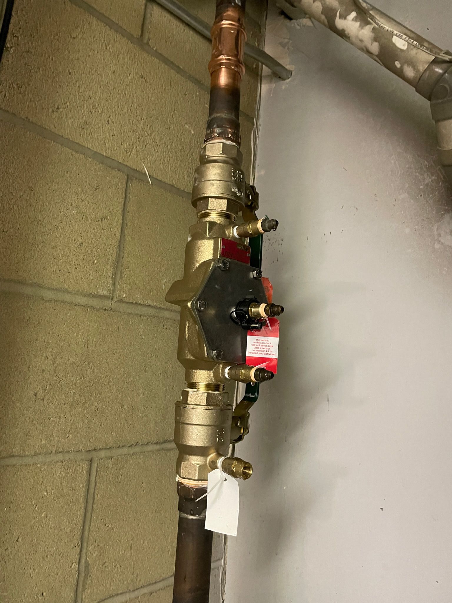 A backflow preventer replaced by Level Up